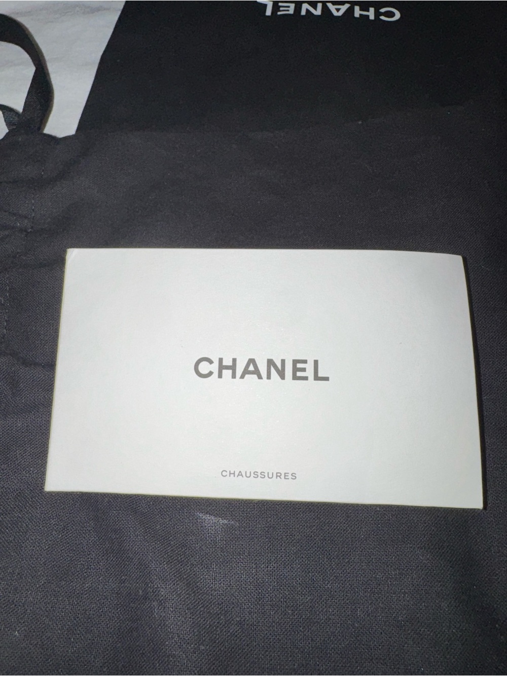 CHANEL Black Leather & Patent Cap-Toe Ballet Flats - Picture 7 of 7